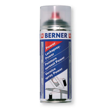 Spray vopsea Power negru puternic RAL9005 semilucios 400 ml